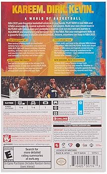 Amazon.com: NBA 2K22 75th Anniversary Edition - Nintendo